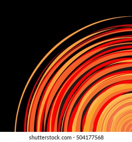 Vector swirl background, abstract poster, banner design template.  