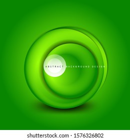 Vektorkreisbanner, abstrakte Kugel im 3D-Stil oder Rundform-Symbol oder Hintergrundvorlagen. Vektorgrafik für Bildschirmhintergründe, Banner, Hintergrund, Karte, Buchillustration, Landing-Page