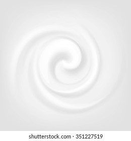 Vector Swirl Cream Texture Background