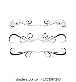 Vector swirl elements for design
