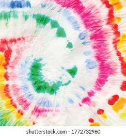 Vector Swirl. Hippie Tie Dye Swirl. Rainbow White Circle. Psychedelic Grunge Pattern. Multi Swirl Background. Circle Colorful Batik. Dirty Rainbow Tye Dye. Spiral Dyed Bokeh. Spiral 1960 Background