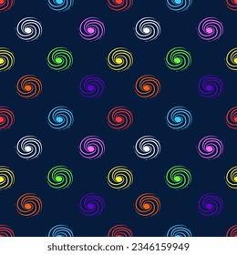 
Vector swirl seamless pattern background. Suitable for use fabric design, textile, wrapping paper, wallpaper, etc.