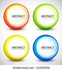 Vector swirl set