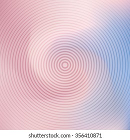 Vector swirl spiral background template card rose quarz serenity