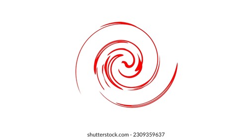 Vector swirling backdrop. Spiral fluid surface deep red color with space for text. Appetizing juice different bright fruits: strawberries, tomatoes, cranberries, raspberries, pomegranate, redcurrants