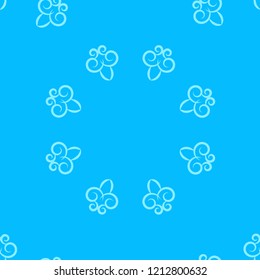 Vector swirly lines pattern. Asian, Chinese style for design or background.