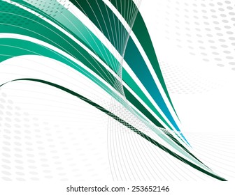 Vector Swoosh. Eps10 Abstract Illustration.