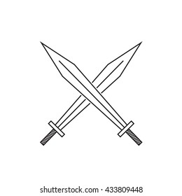 Vector Sword Icon 