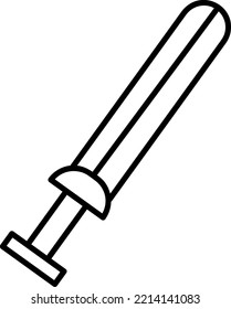 Vector Sword Icon Symbol illustration on white background