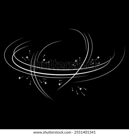 Vector sword of ninja clash anime comic cartoon effect.