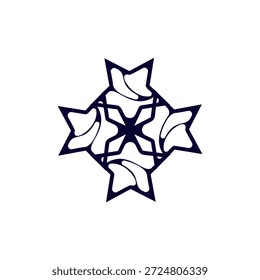 Vector símbolo de Imágenes estilizadas abstractas