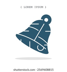 Vector symbol. Bell icon illustration. Stock vector symbol illustration design.