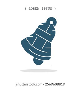 Vector symbol. Bell icon illustration. Stock vector symbol illustration design.