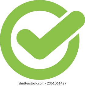 vector symbol of a check icon