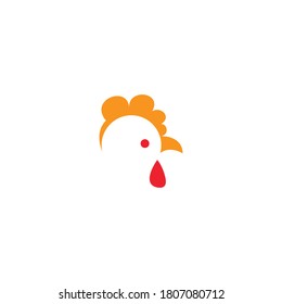 Vector symbol design for chicken and egg production companies