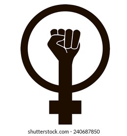 Vector Symbol Of Feminism