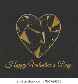 vector symbol heart shape design on rose quartz and serenity background.