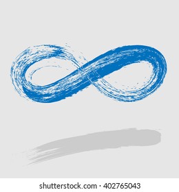 vector symbol of infinity icon, illustration design element