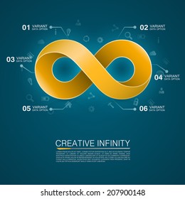 Vector symbol of infinity, Infinity info, Infinity Icon Vector, Infinity Icon App, Infinity Icon UI, Infinity Icon Art, Infinity business.