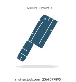 Vector symbol. Knife icon illustration. Stock vector symbol illustration design.