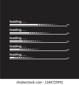 vector symbol loading download file in eps10