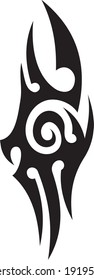 Vector symbol, ornament, tattoo. beautiful vector illustration. Drawings on the body, ancient symbols.