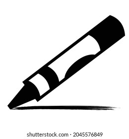 vector symbol pen icon color balck and white