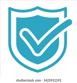 vector symbol protection icon on the website