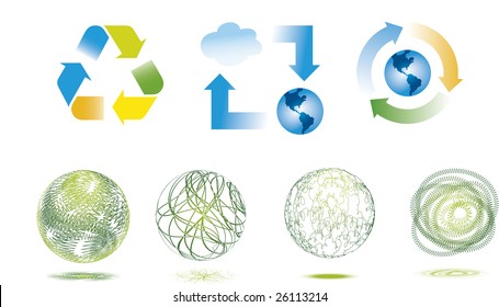 Vector Symbol recycle icon