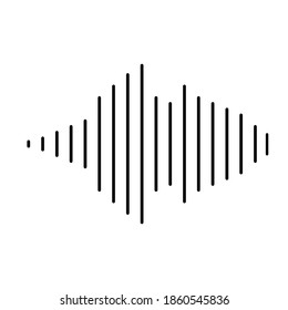 Vector symbol of the sound wave