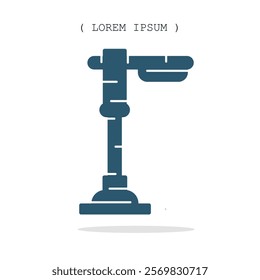 Vector symbol. Street light icon illustration. Stock vector symbol illustration design.