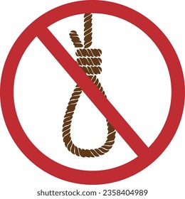 Vector symbols conveying 'Stop Suicide' or 'End Death Penalty.' These impactful symbols are perfect for spreading awareness on crucial issues, making them highly desirable assets. 