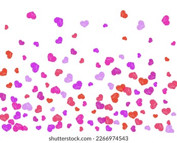 Vector symbols of love for Happy Women's, Mother's. March 8 postcard vector backdrop. Modern wedding invitation card background. Party decor hearts flying beautiful banner backdrop.