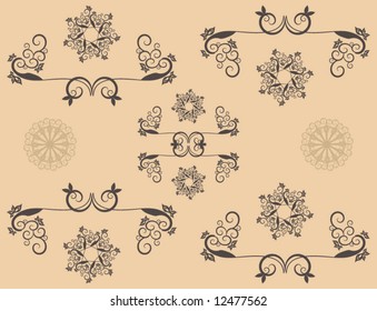 Vector Symbols Pattern