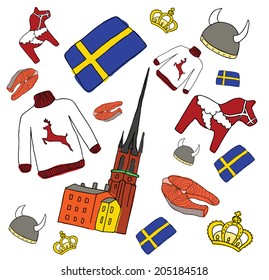 Vector symbols of Sweden