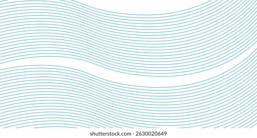 Un Vector de líneas simétricas en un estilo minimalista