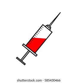 Vector syringe. Abstract. Minimalism