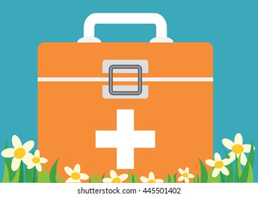 Vector of syringe and drug design