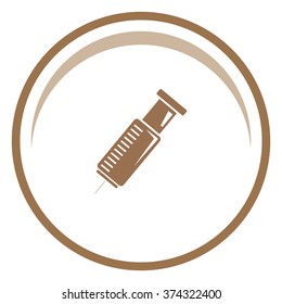 Vector syringe icon