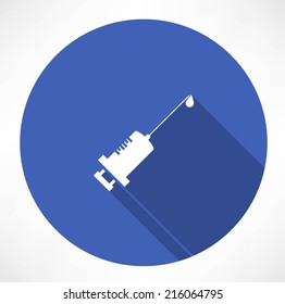 vector syringe icons