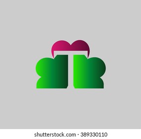 Vector T logo icons

