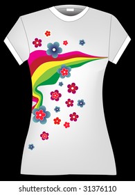 vector T shirt design