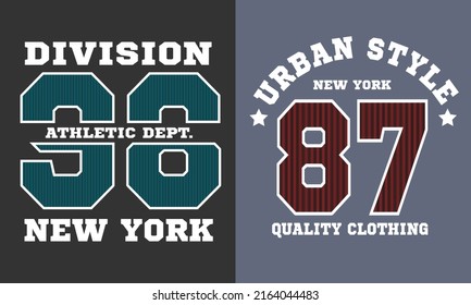 vector t shirt letters typography design