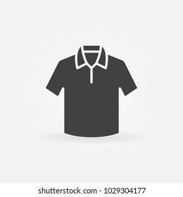 Vector t shirt simple icon or design element