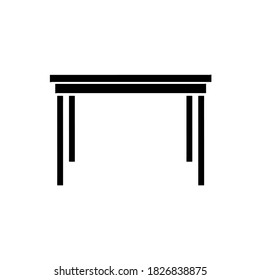 vector table icon. Eps. 10.