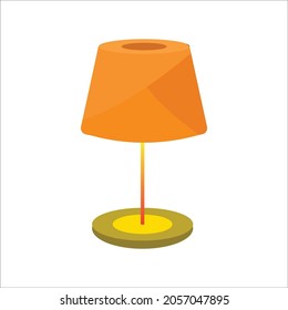 Vector Table lamp. It can be use for any kind of graphic work. 