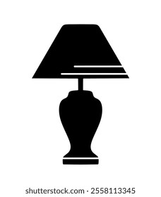 vector table lamp with trendy design