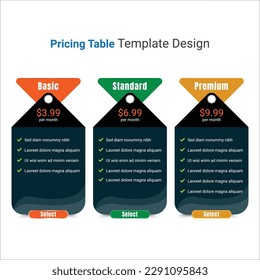Vektorgrafik der Preisvergleichskästen Infografik-Vorlage