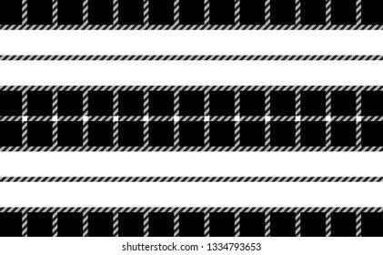 Vector Tablecloth Pattern.Texture for : plaid, tablecloths, clothes, shirts, dresses, paper, bedding, blankets, quilts and other textile products. Vector illustration. - Vector