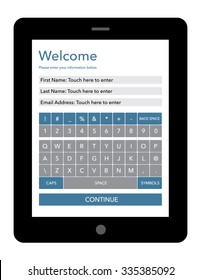 Vector Tablet with Interactive User Interface